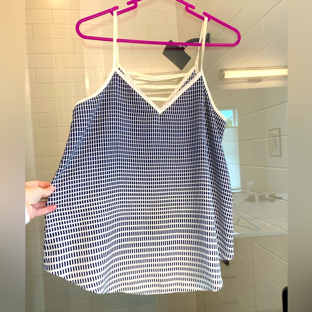 Pixley ombré patterned tank top